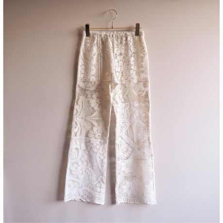 original remake patchwork lace pants (B)
