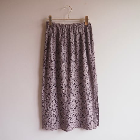 "drop stuttgort" lace midi skirt