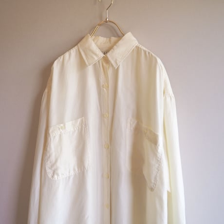 "studio G.A." oversized silk blouse