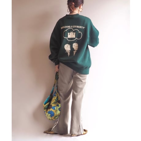 90s "Fruit Of The Loom" unique print sweat