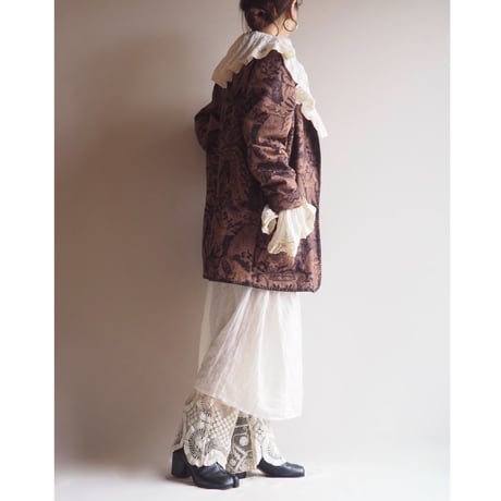90s "Teddi" botanical fleece jacket