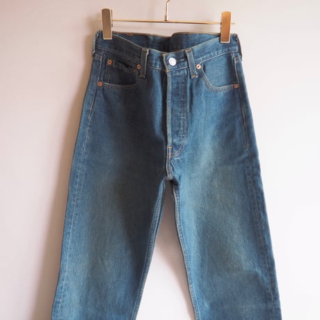 90s made in USA Levi's 501 cut off denim pants