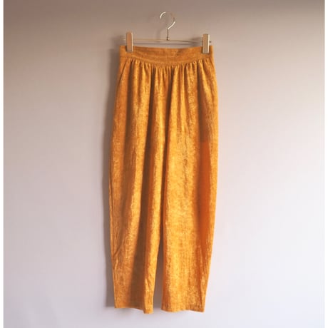 made in Finland crushed velvet easy pants