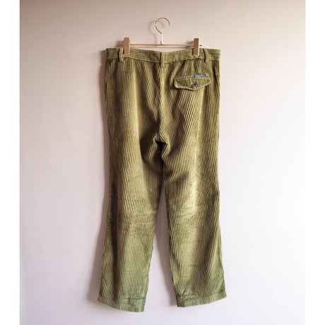 sage corduroy wide pants