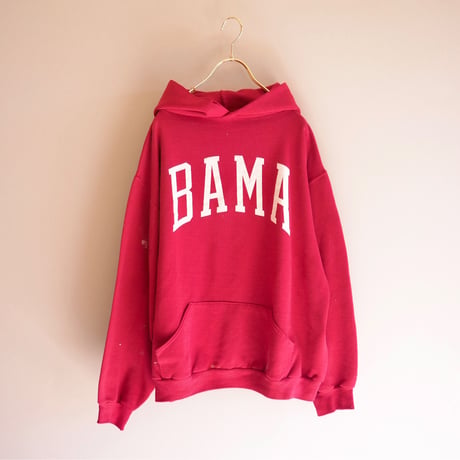 70〜80s "Russel Athletic" damage hoodie sweat