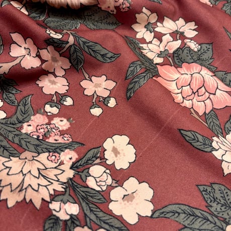 70s floral house maxi dress