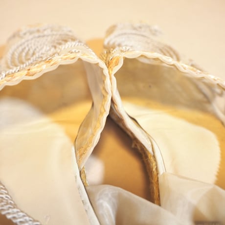 vintage stuart weitzman sheer circle espadrilles