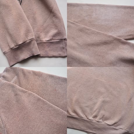 80s "ONEITA" painted college print sweatshirt