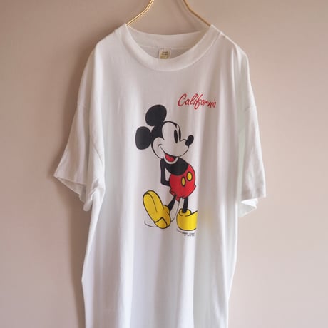 70〜80s "Velva Sheen" oversized mickey t-shirts