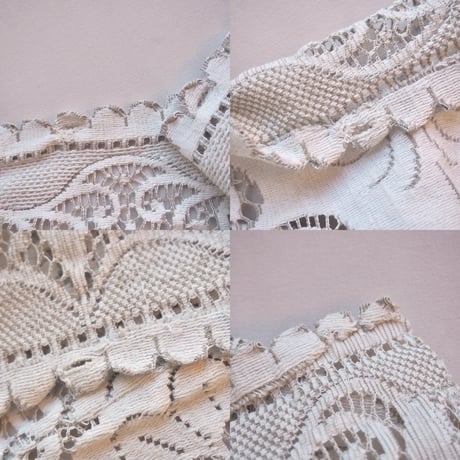 vintage remake lace cropped blouse