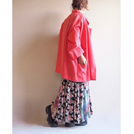 "Joanna" vivid pink tailored jacket