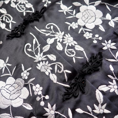 "Brownstone Studio" floral embroidered jacket