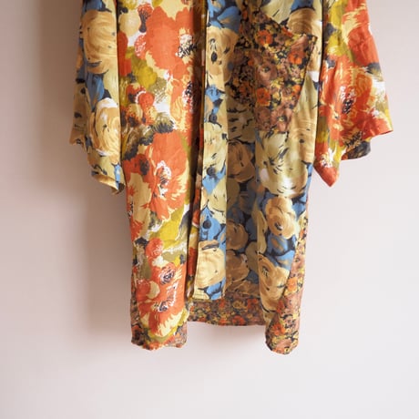 made in Italy floral patchwork blouse