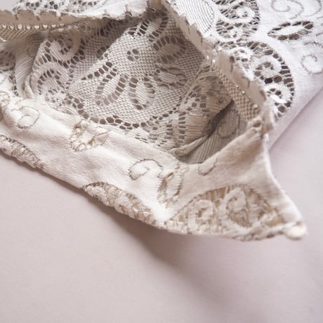 vintage remake lace cropped blouse