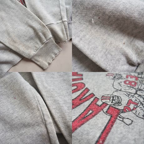 90s "TULTEX"  fade print sweatshirt
