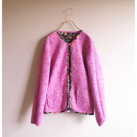 vintage reversible floral × paisley jacket