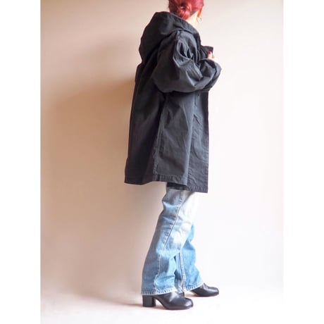 Italian Army deadstock snow camo parka (BK)