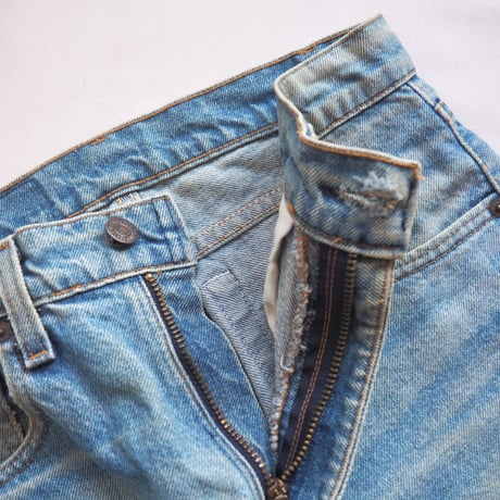 80s made in USA Levi's 505-0217 cutoff denim
