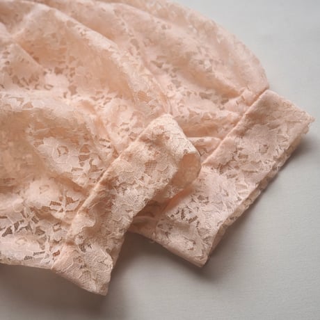 80s〜 ruffle lace blouse