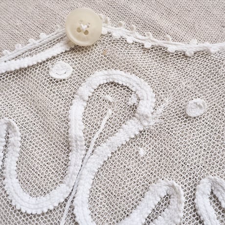 antique cornely lace big collar