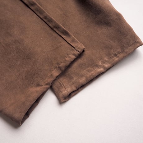 "BLAST STUDIO" faux suede oversized shirts & pants