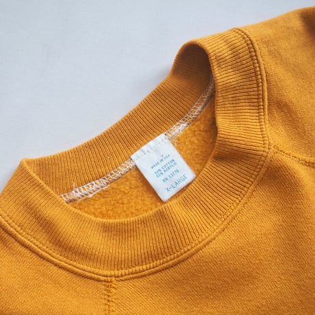 80s mickey print sweat  (mustard)