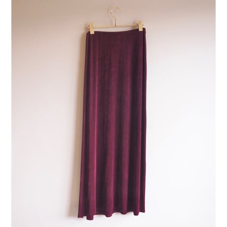 "CLIO" elastic easy maxi skirt