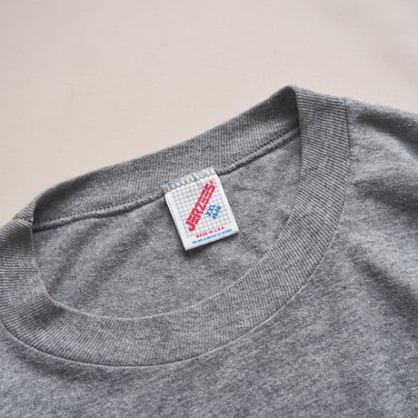 80s "JERZEES" print t-shirts