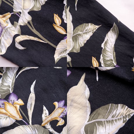 ”Coldwater Creek" floral silk easy pants