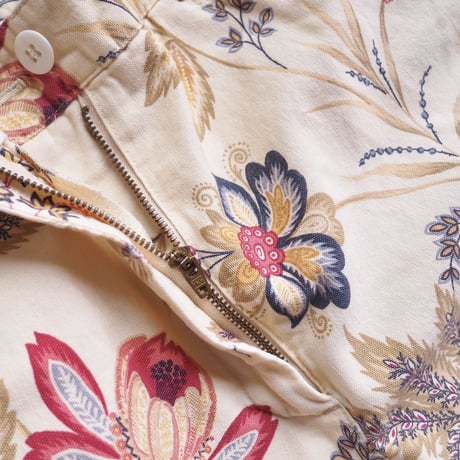 ”Talbot" floral cotton pants