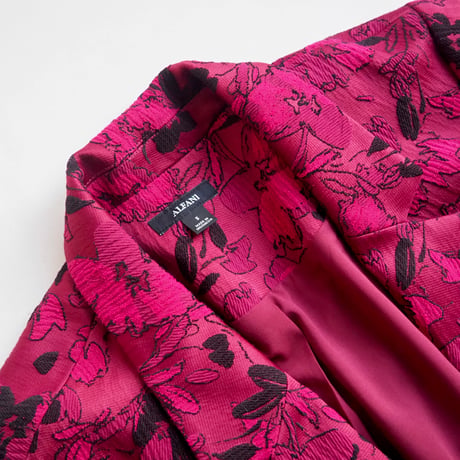 "ALFANI" floral tapestry jacket