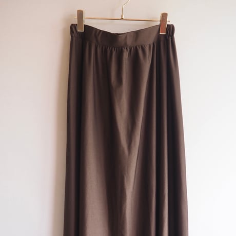70s "Ship'n Shore" easy flare maxi skirt