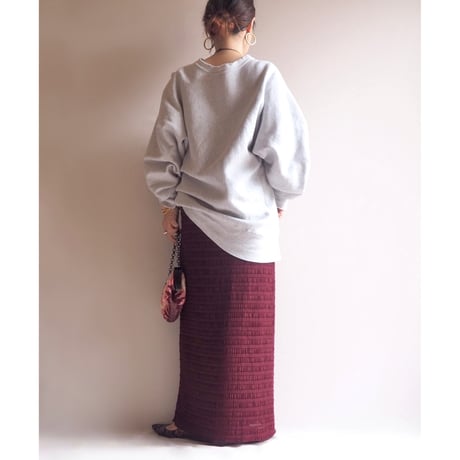 "JOSEPHINE CHAUS" creased maxi skirt