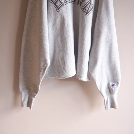 90s "Champion" reverse weave cutoff college sweat