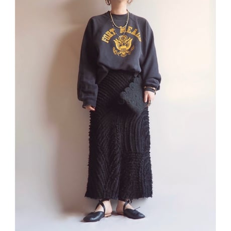 "JACKIE JON New York" ruffle design midi skirt