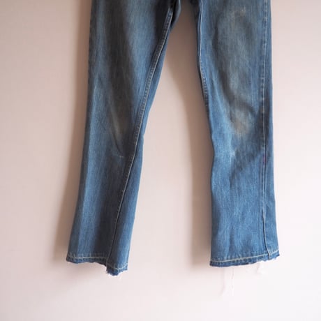 70s made in USA Levi's 646 cutoff denim