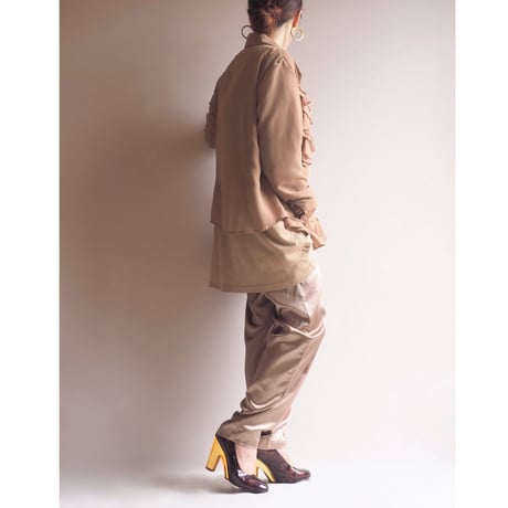 "Craig Clothing Co." satin easy pants