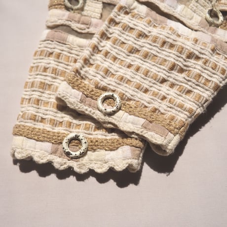 "Coldwater Creek" jute woven design jacket