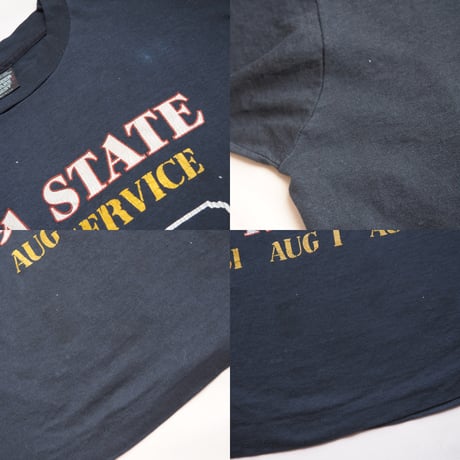 90s "Screen Stars" print t-shirts (BK)