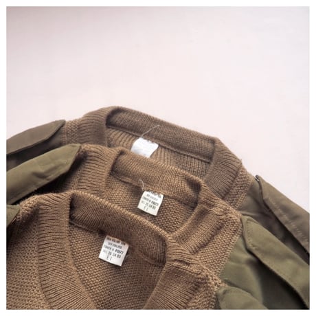 80s Italian Army command sweater