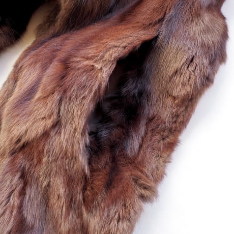 60s "Edwards" mink fur cape