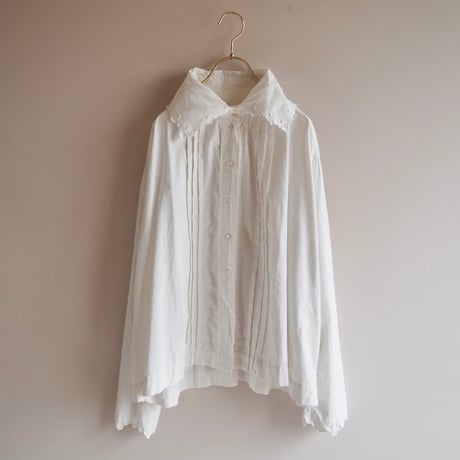 1900s〜 edwardian scallop night blouse