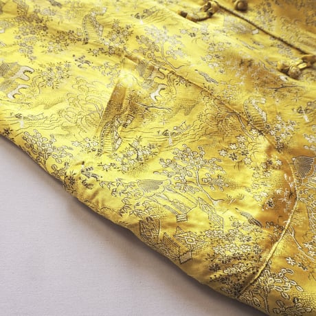70s chinese brocade coat