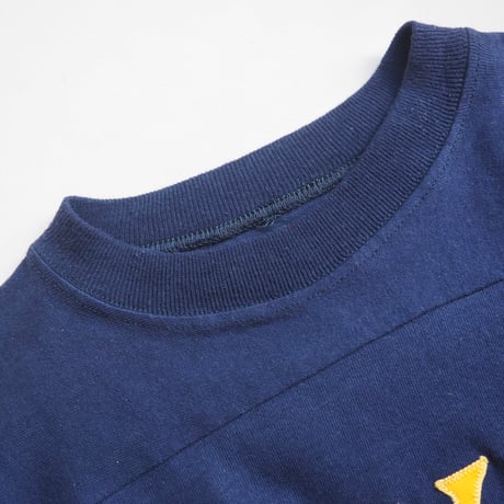 80s "Russell Athletic" numbering patch print t-shirts
