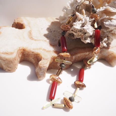 80s beads necklace