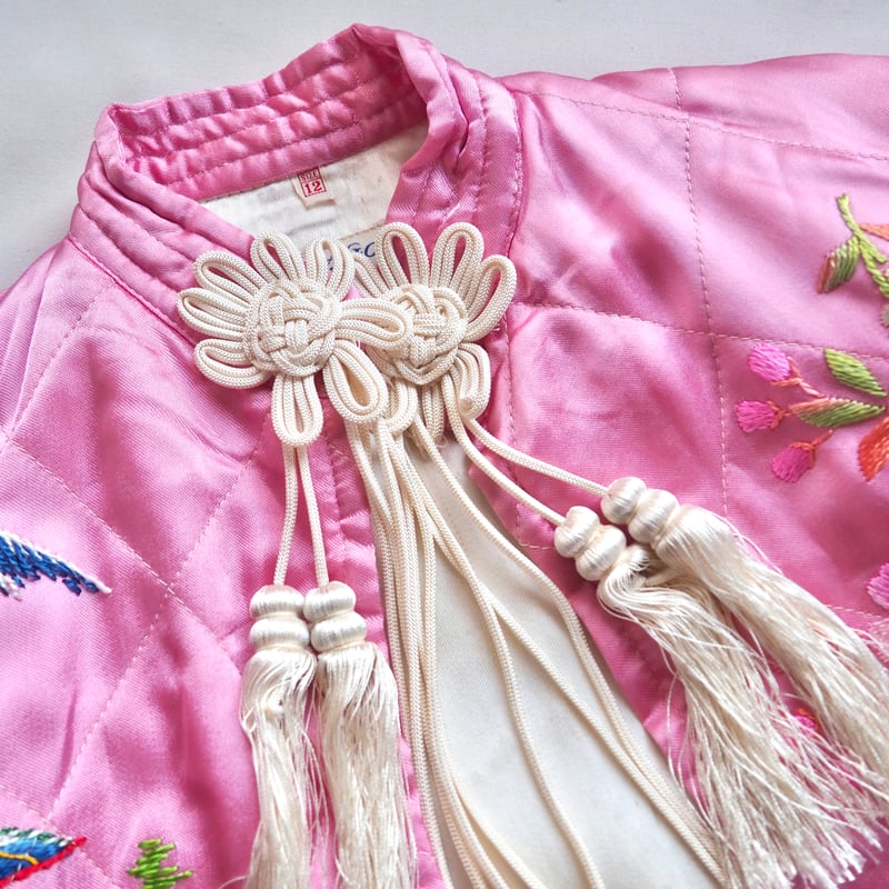 50〜60s chinese embroidered quilt jacket (PK) |