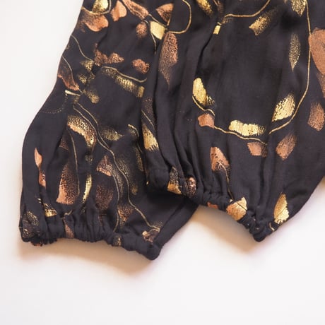 vintage made in India cotton abstract maxi dress