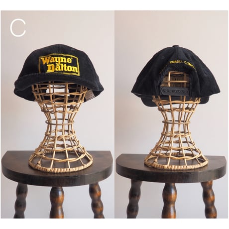 80〜90s embroidered logo cap