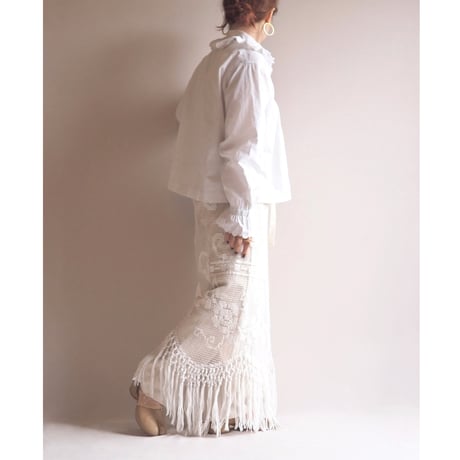 1900s〜 edwardian ruffle night blouse
