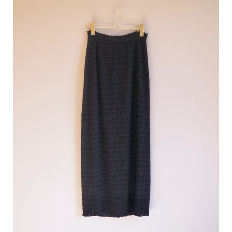 "Chico's Design" black creased maxi skirt